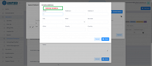 Google search on addresses - Scheduled transport